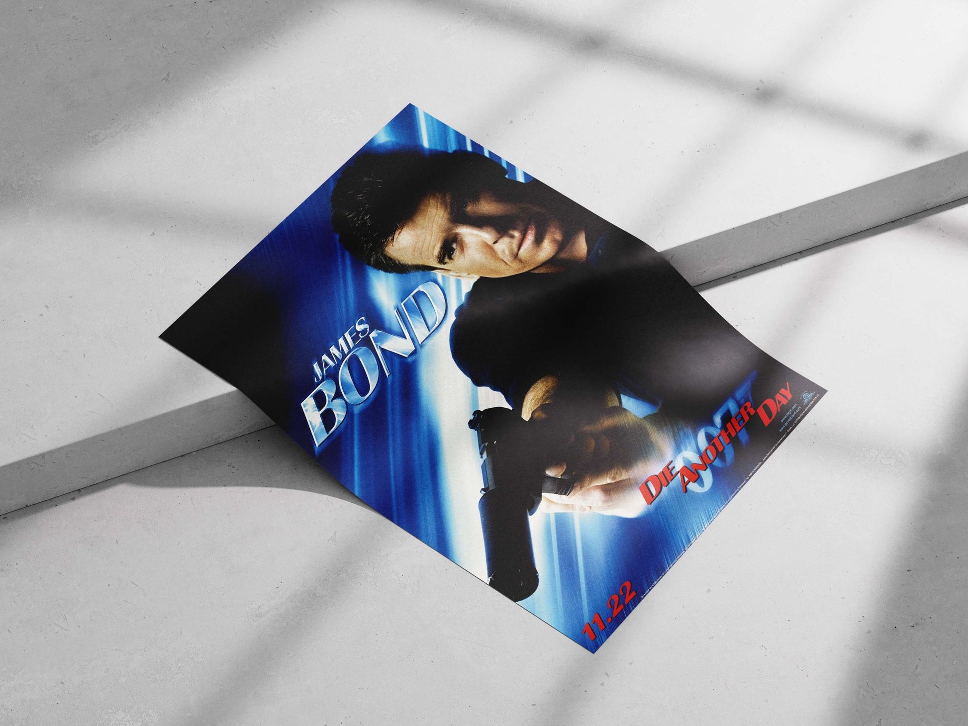 James Bond (the character) from the 007 franchise. James Bond - Espionage Icon Poster