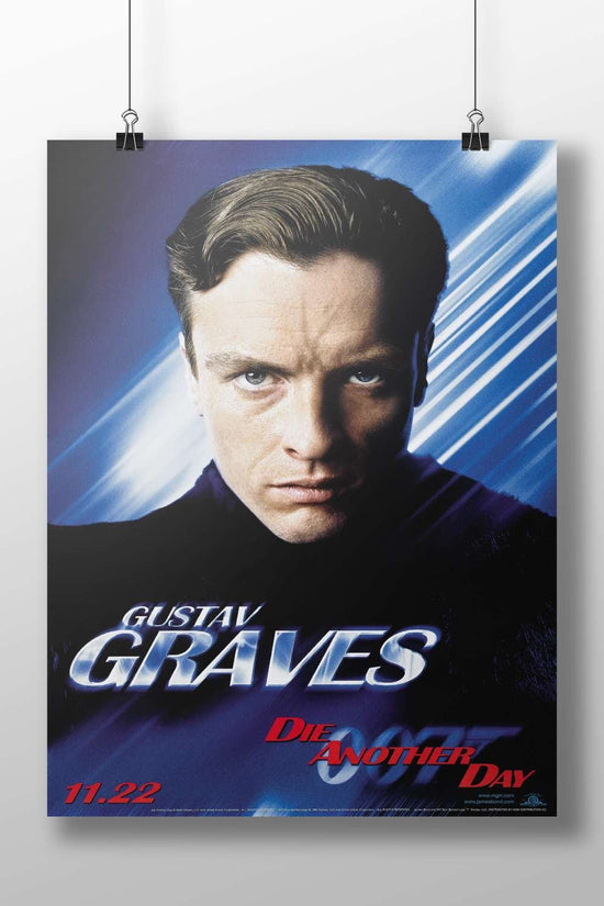 Gustav Graves from the James Bond 007 franchise (specifically Die Another Day) James Bond -