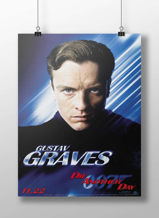 Gustav Graves from the James Bond 007 franchise (specifically Die Another Day) James Bond -