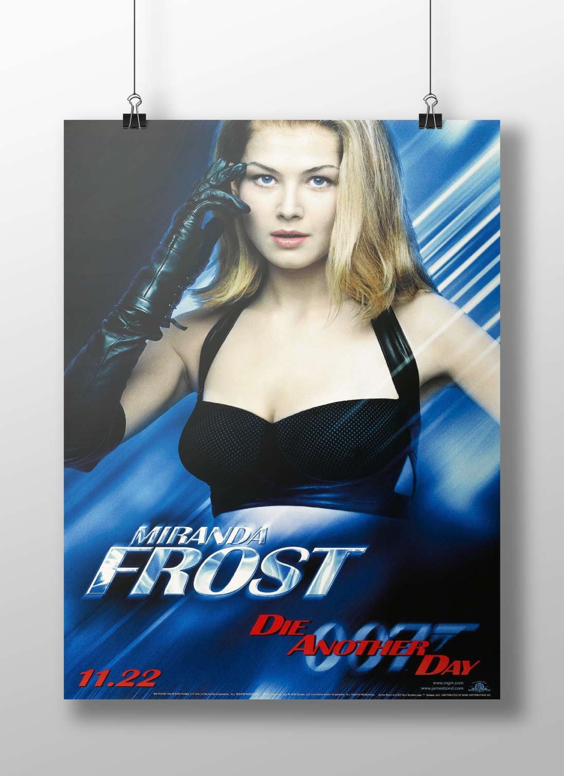 Miranda Frost from James Bond: Die Another Day Miranda Frost - Secret Agent Poster