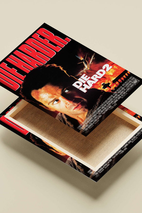 Bruce Willis in Die Hard 2 franchise John Mcclane - Action Hero Poster