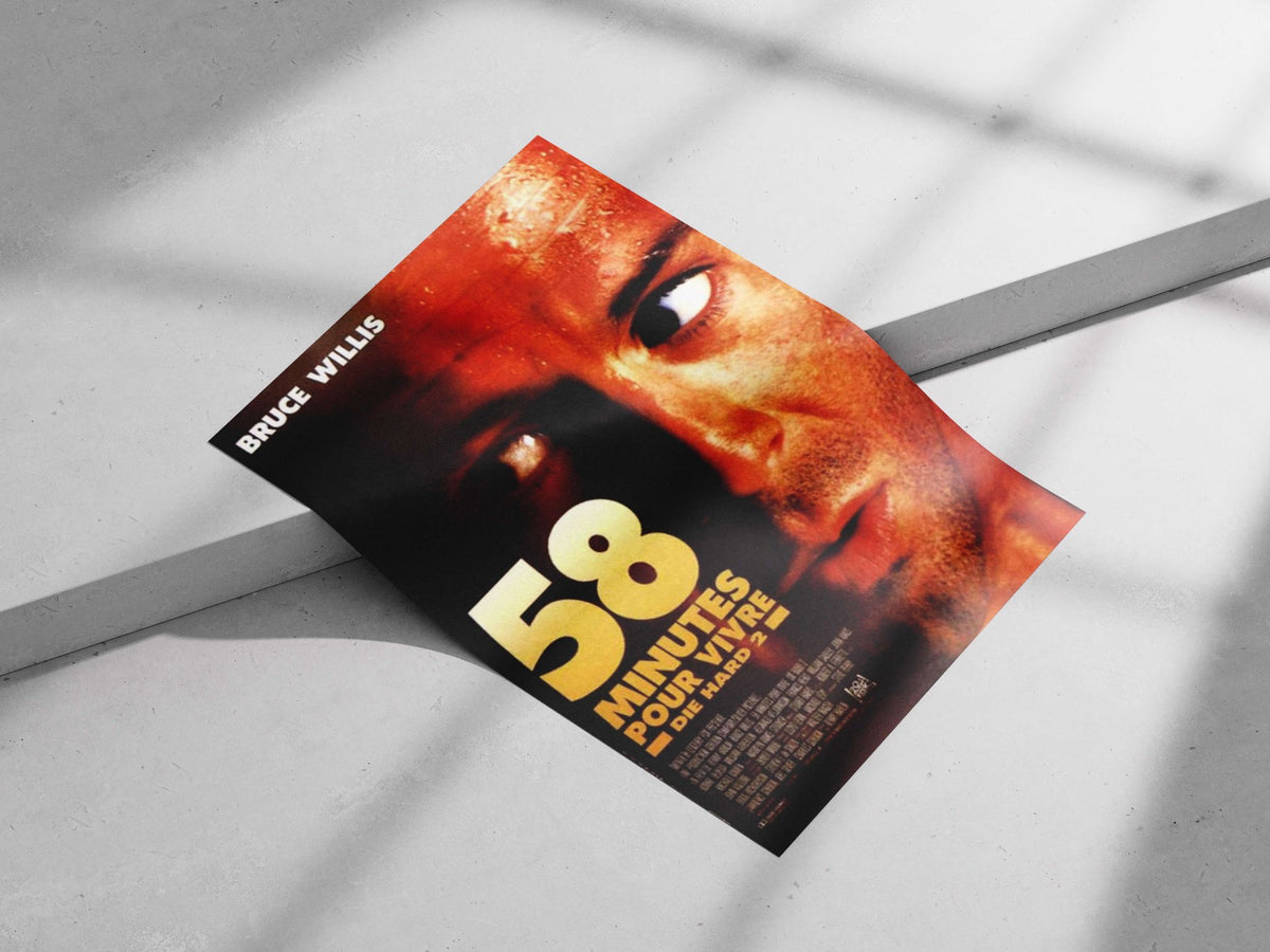 Die Hard 2 John Mcclane - Action Hero Poster