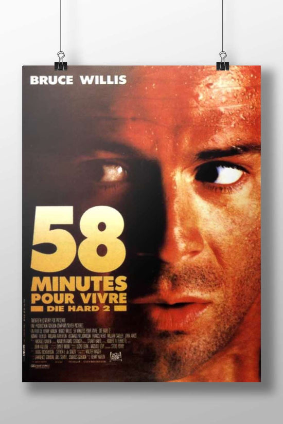 Die Hard 2 John Mcclane - Action Hero Poster