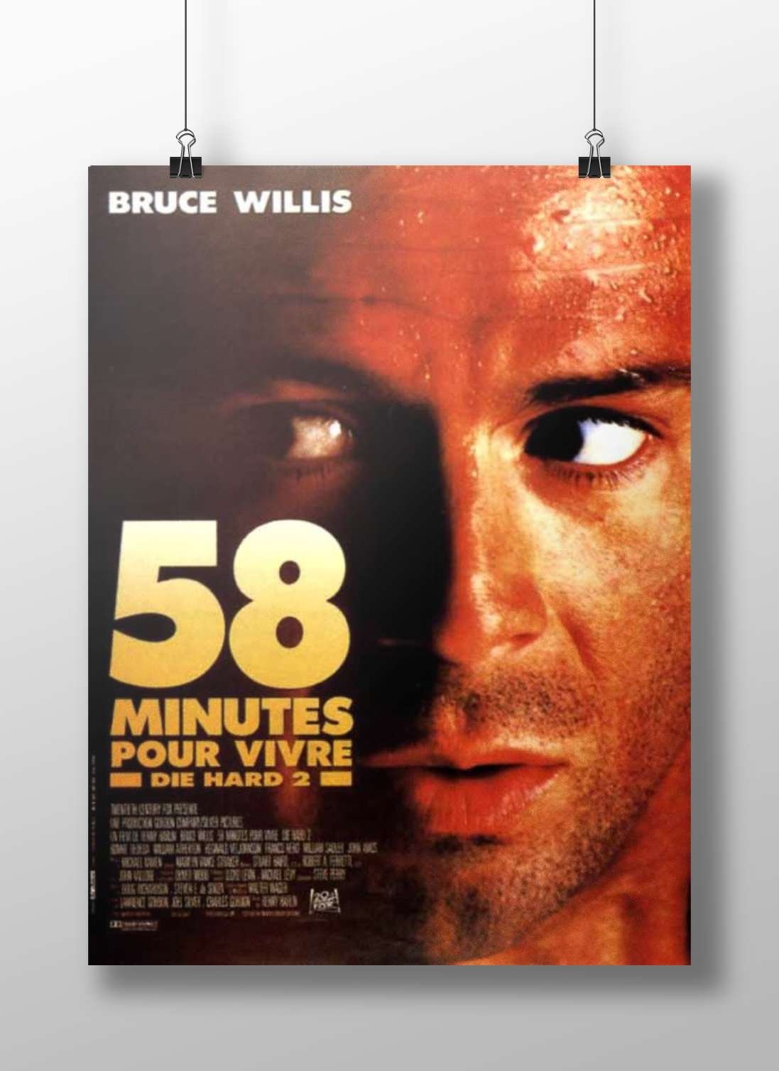 Die Hard 2 John Mcclane - Action Hero Poster