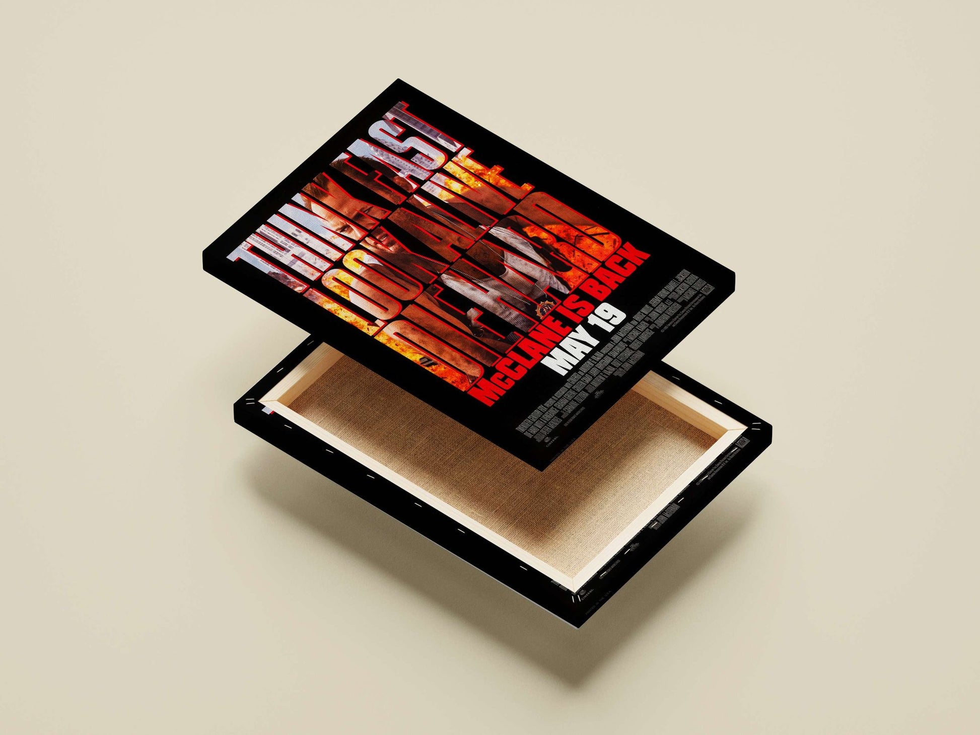 Die Hard with a Vengeance (franchise: Die Hard) John Mcclane - Action Hero Poster