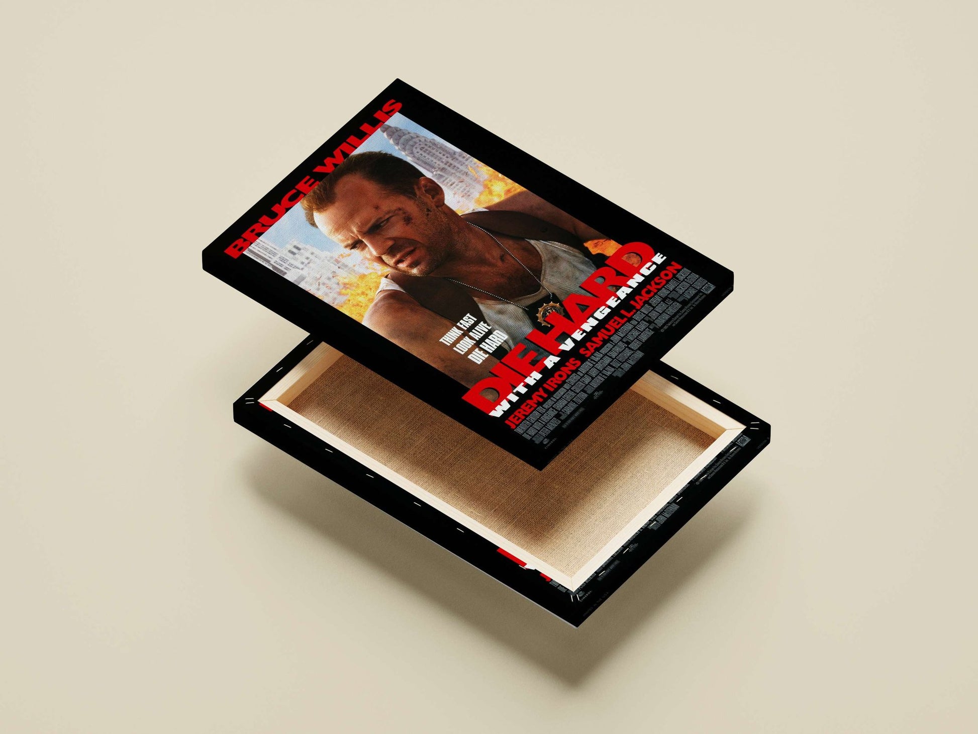 Die Hard with a Vengeance John Mcclane - Iconic Cop Poster