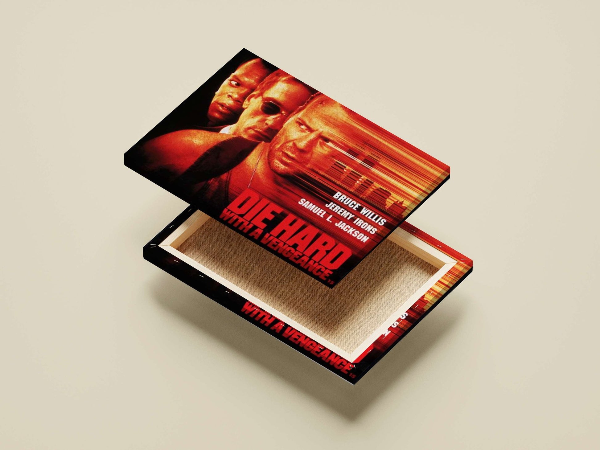 Die Hard with a Vengeance (1994), part of the Die Hard franchise starring Bruce Willis,