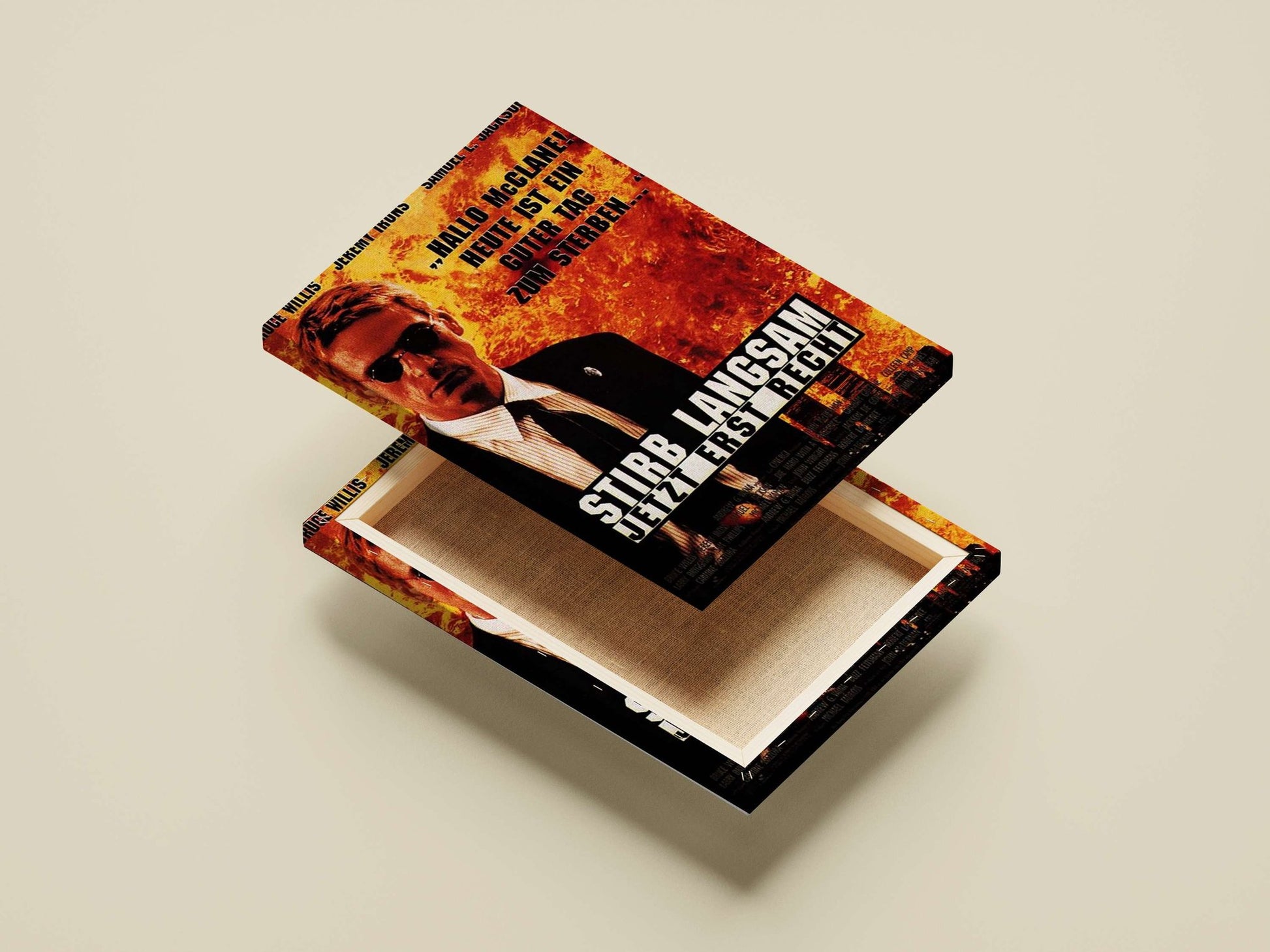 Die Hard (franchise) John Mcclane - Iconic Cop Poster