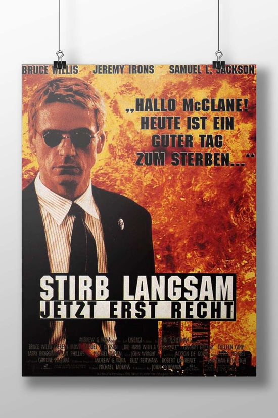 Die Hard (franchise) John Mcclane - Iconic Cop Poster