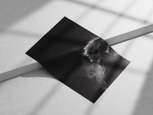 Satoru Gojo (Jujutsu Kaisen) Main Subject: Satoru Gojo (Jujutsu Kaisen) Matte poster print — Anime wall art India |