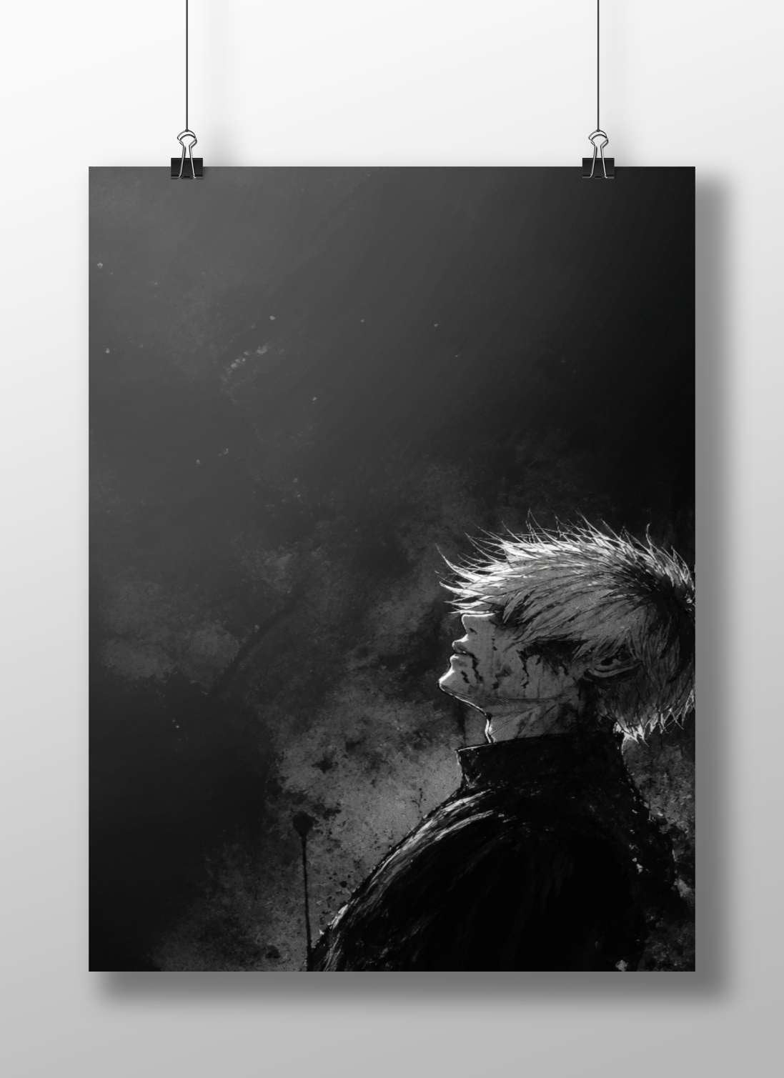 Satoru Gojo (Jujutsu Kaisen) Main Subject: Satoru Gojo (Jujutsu Kaisen) Matte BoizzBoard rigid print — Anime wall art India
