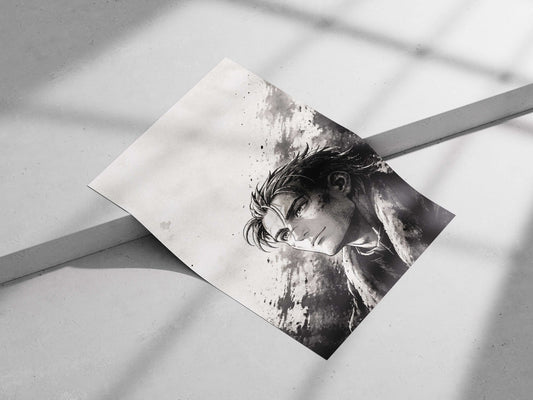 Eren Yeager (Attack on Titan) Main Subject: Eren Yeager (Attack on Titan) Matte poster print — Anime wall art India |