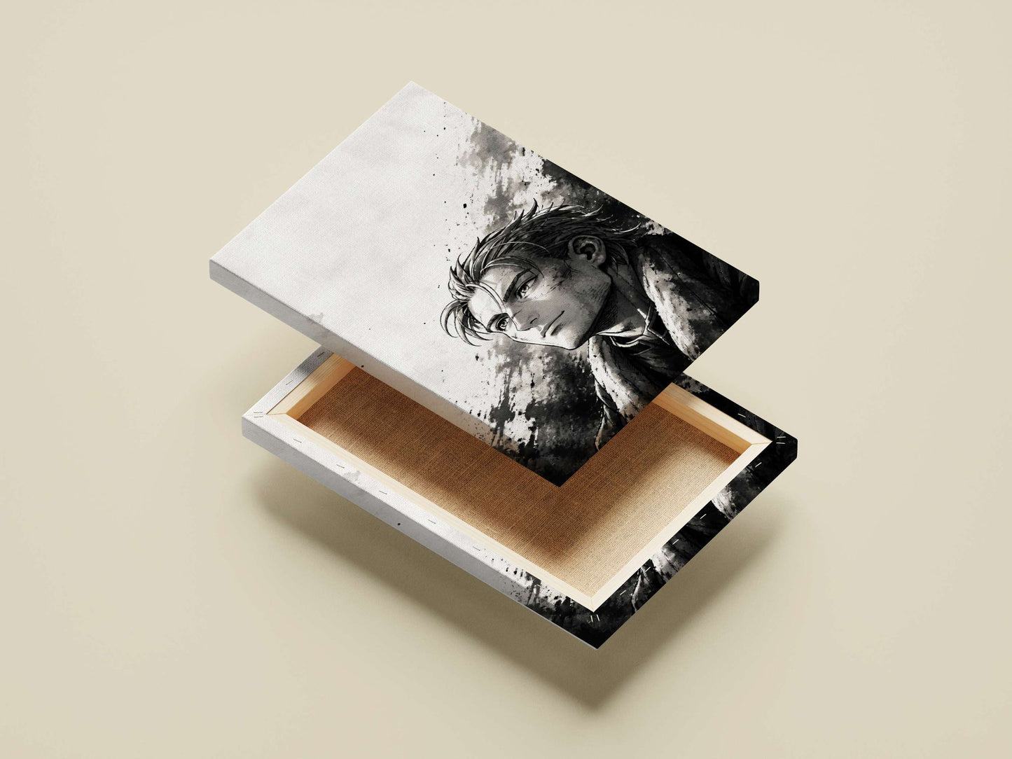 Eren Yeager (Attack on Titan) Main Subject: Eren Yeager (Attack on Titan) Canvas wall art — Anime wall art India |