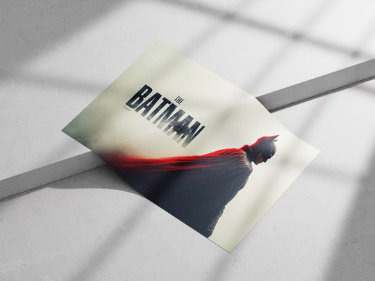 Batman (DC Comics character) Main Subject: Batman (DC Comics character) Matte poster print — Superhero wall art India |