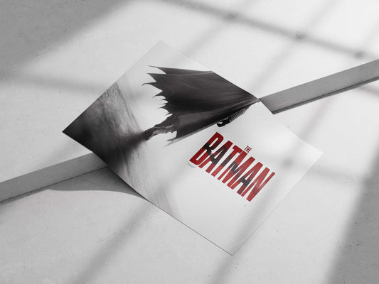 The Batman (franchise) Main Subject: The Batman (franchise) Matte poster print — Superhero wall art India | PosterBoizz