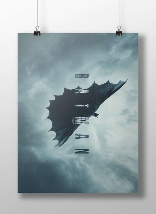 Batman (DC Comics franchise) Main Subject: Batman (DC Comics franchise) Matte BoizzBoard rigid print — Superhero wall art