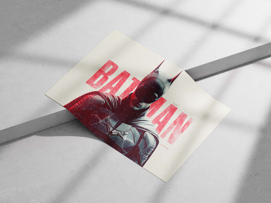 Batman (DC Comics franchise) Main Subject: Batman (DC Comics franchise) Matte poster print — Superhero wall art India |