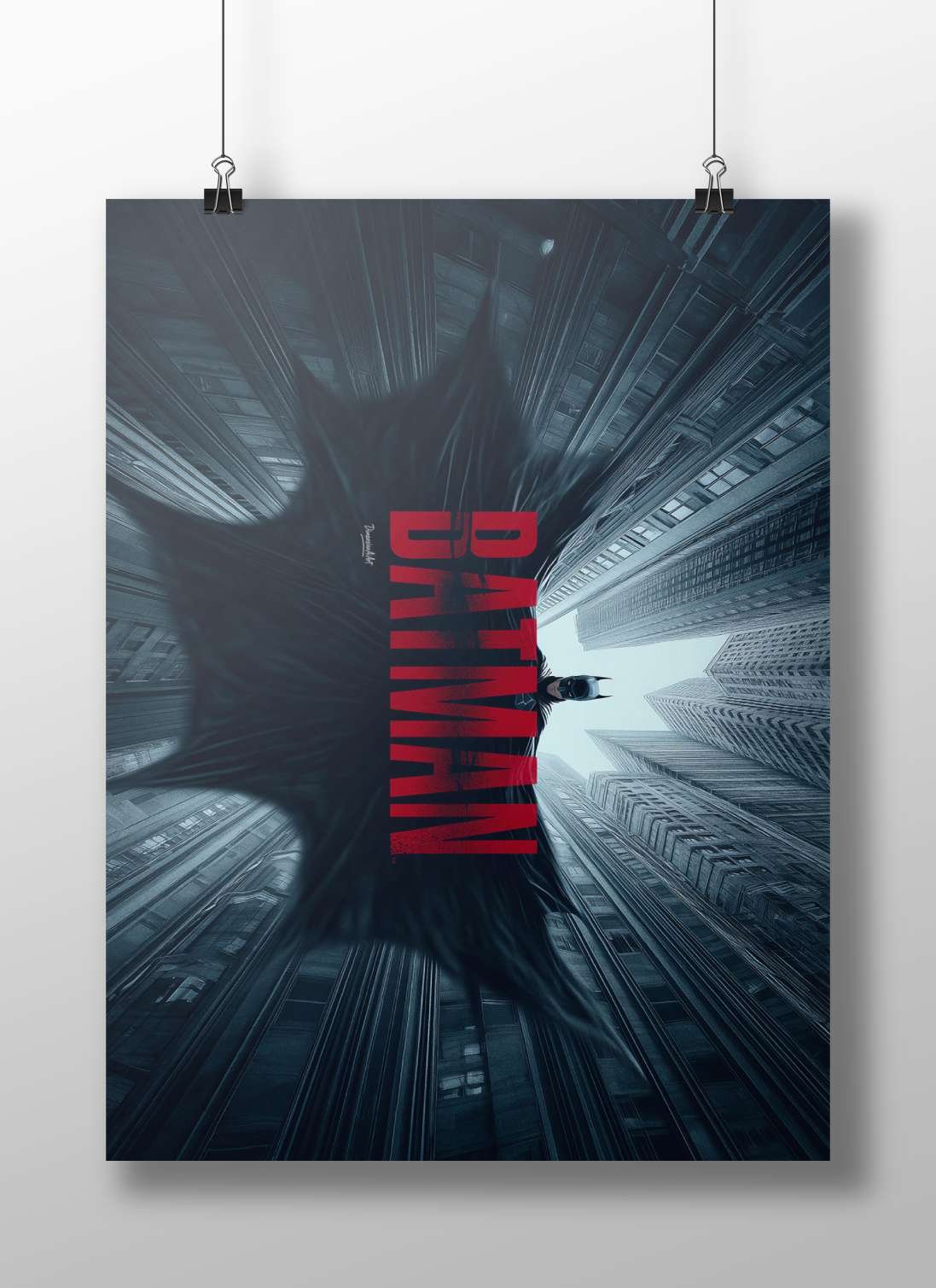 Batman (DC Comics franchise character) Main Subject: Batman (DC Comics franchise character) Matte BoizzBoard rigid print —