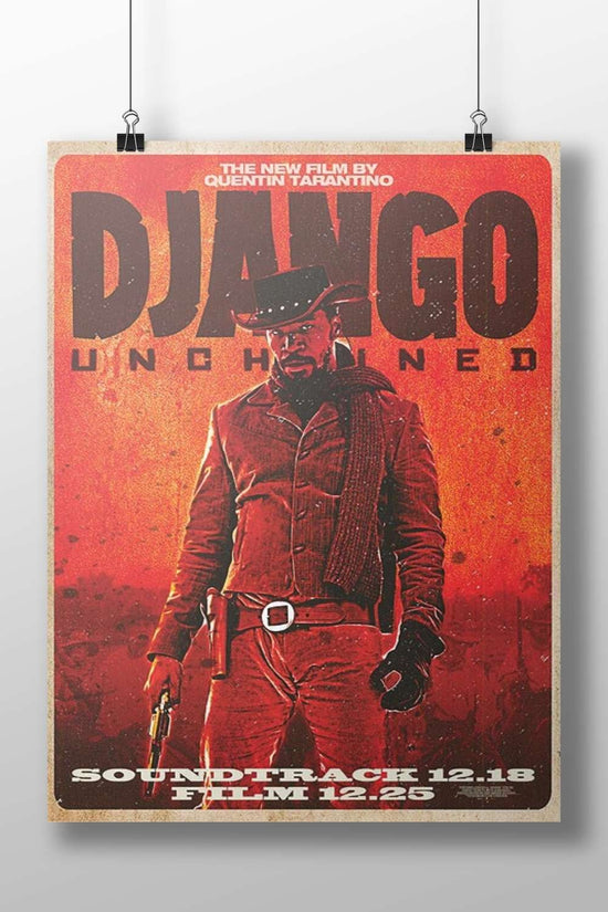 Django (character from the film "Django Unchained") Django - Freedom Fighter Poster