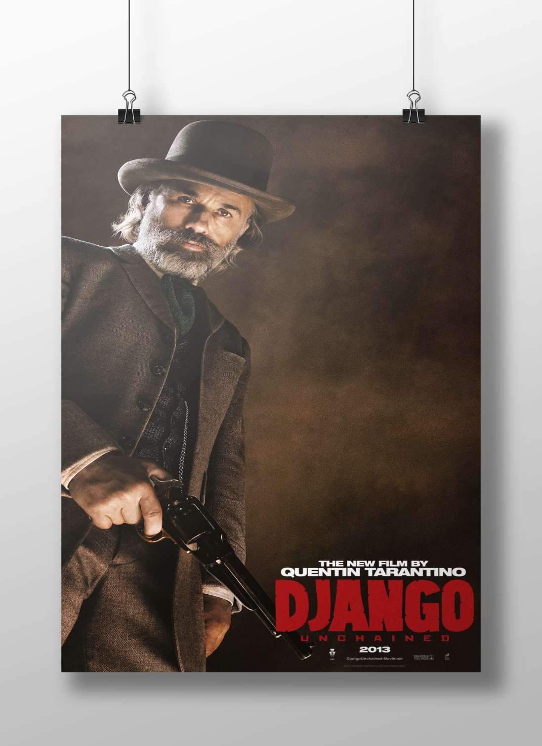 Django Unchained (2013), the film directed by Quentin Tarantino as confirmed by OCR text. Django