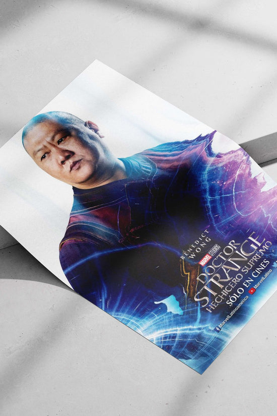 Benedict Wong as Wong from Marvel Studios' Doctor Strange franchise Wong - Mystic Pop Art