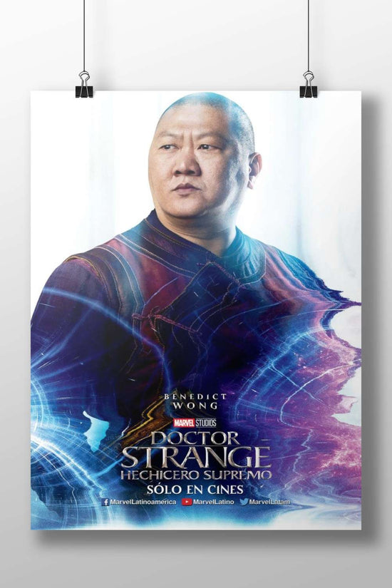 Benedict Wong as Wong from Marvel Studios' Doctor Strange franchise Wong - Mystic Pop Art
