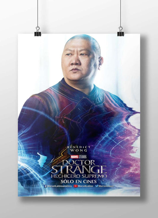 Benedict Wong as Wong from Marvel Studios' Doctor Strange franchise Wong - Mystic Pop Art