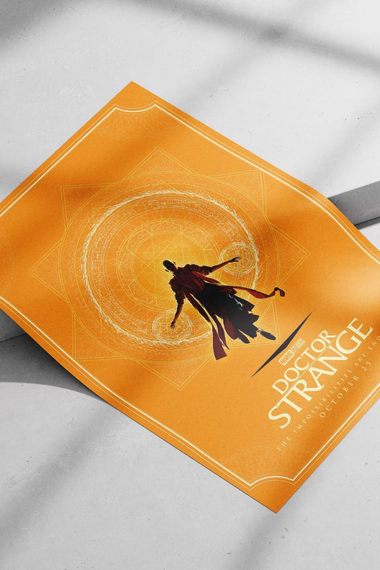 Doctor Strange (Marvel Studios franchise) Doctor Strange - Mystic Blueprint Poster