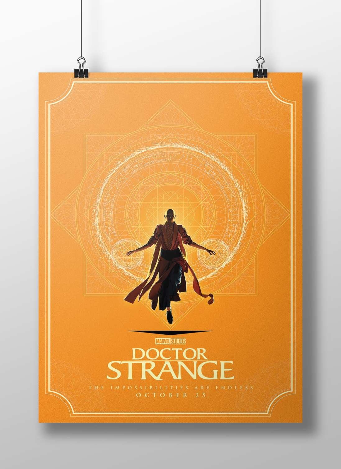 Doctor Strange (Marvel Studios franchise) Doctor Strange - Mystic Blueprint Poster
