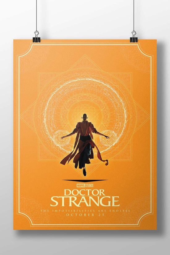 Doctor Strange (Marvel Studios franchise) Doctor Strange - Mystic Blueprint Poster