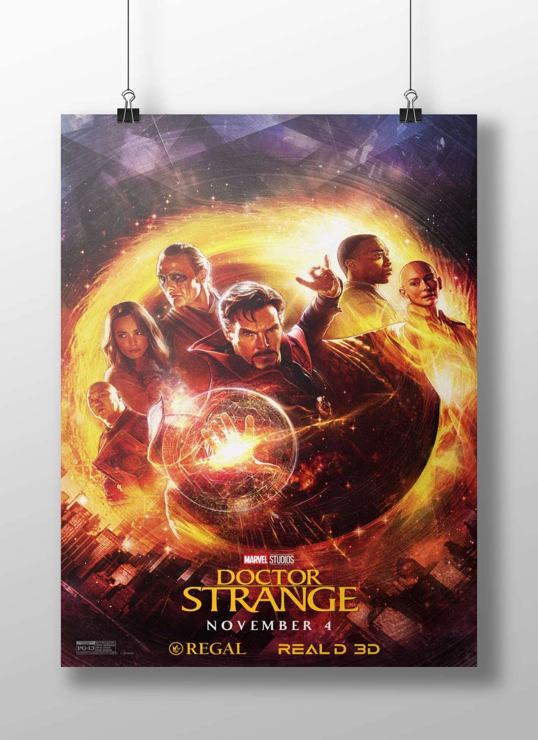 Doctor Strange (Marvel Cinematic Universe film) Doctor Strange - Mystic Arts Poster