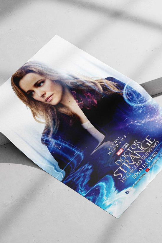 Rachel McAdams in Marvel Studios' Doctor Strange franchise Rachel Mcadams - Doctor Strange Visionary Poster