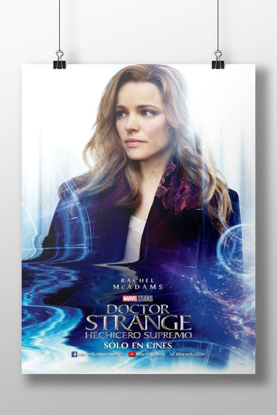 Rachel McAdams in Marvel Studios' Doctor Strange franchise Rachel Mcadams - Doctor Strange Visionary Poster