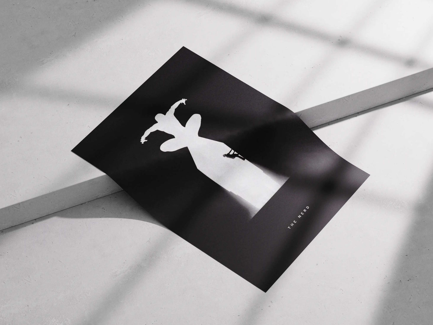 Spider-Man "The Nerd" Peter Parker Minimalist Movie Poster - Web-Slinger Transformation Art Print