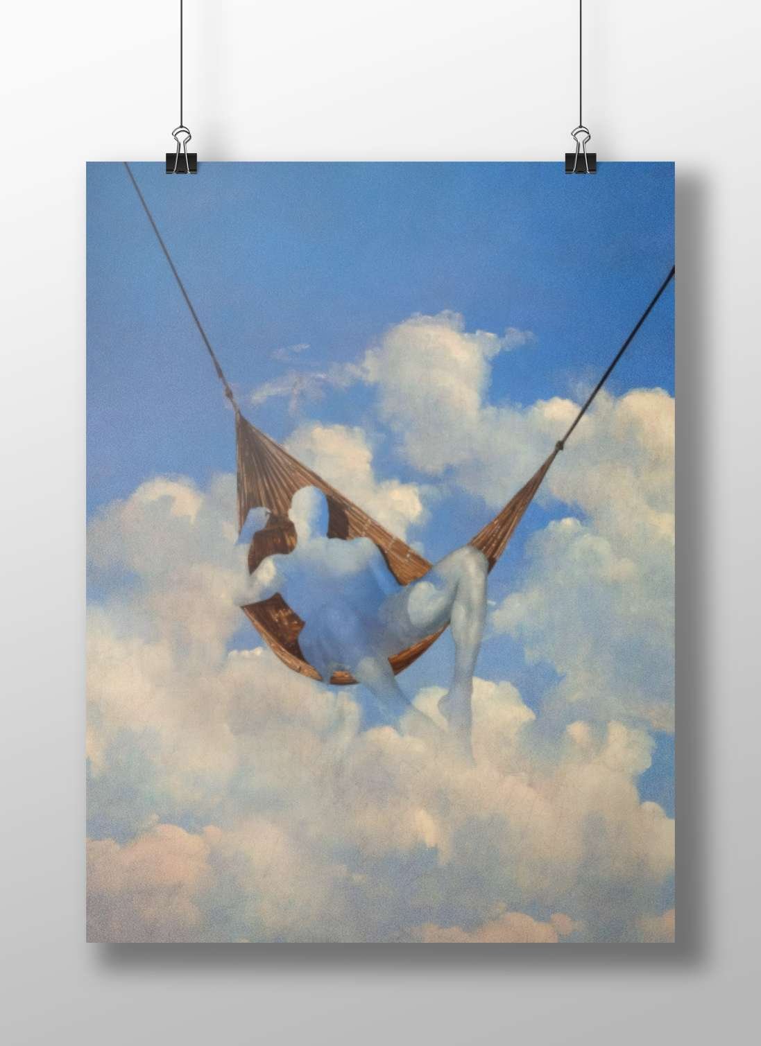 [Leda And The Swan - Mythological Masterpiece Poster]