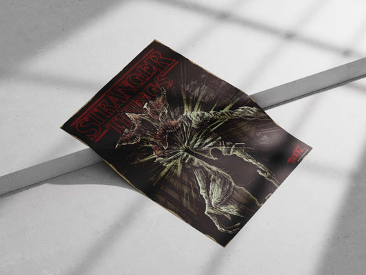 The Mind Flayer from the Netflix franchise Stranger Things [Hopper And The Mind Flayer -