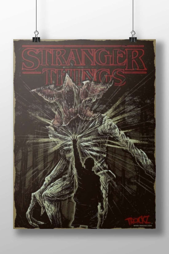 The Mind Flayer from the Netflix franchise Stranger Things [Hopper And The Mind Flayer -