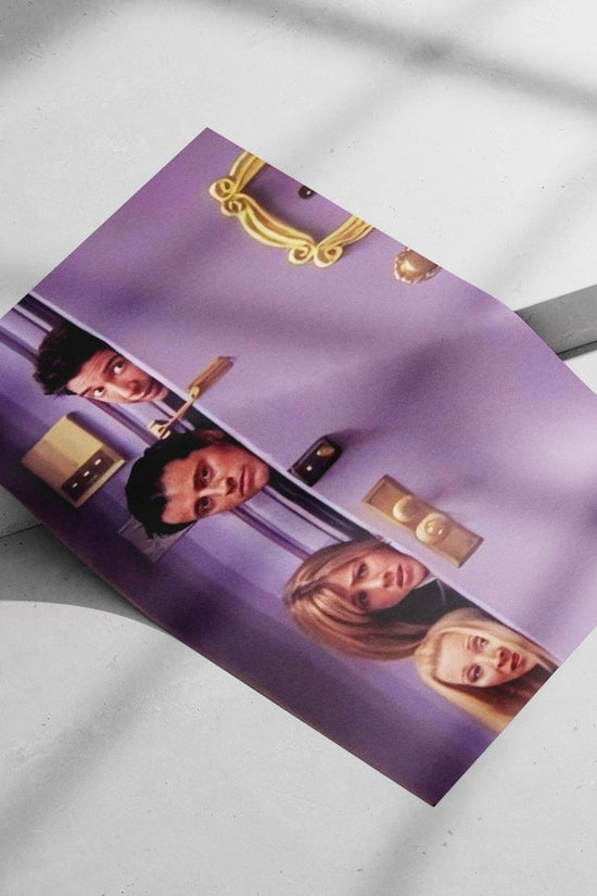 Friends (TV series) characters: Joey Tribbiani, Chandler Bing, Rachel Green, Phoebe Buffay Main Subject: Friends (TV series)