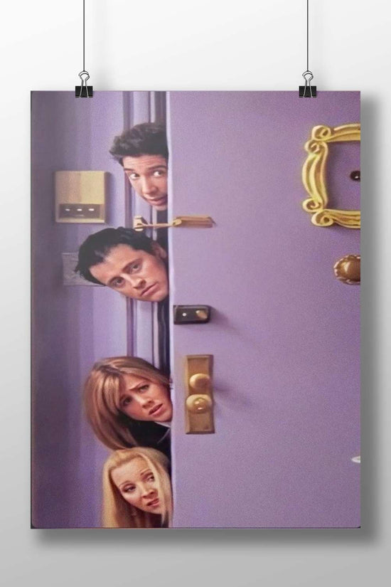 Joey Tribbiani, Chandler Bing, Monica Geller, Rachel Green from the TV show Friends Main Subject: Joey Tribbiani, Chandler