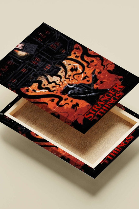 The TV series "Stranger Things" Eleven And The Upside Down - Stranger Things Poster