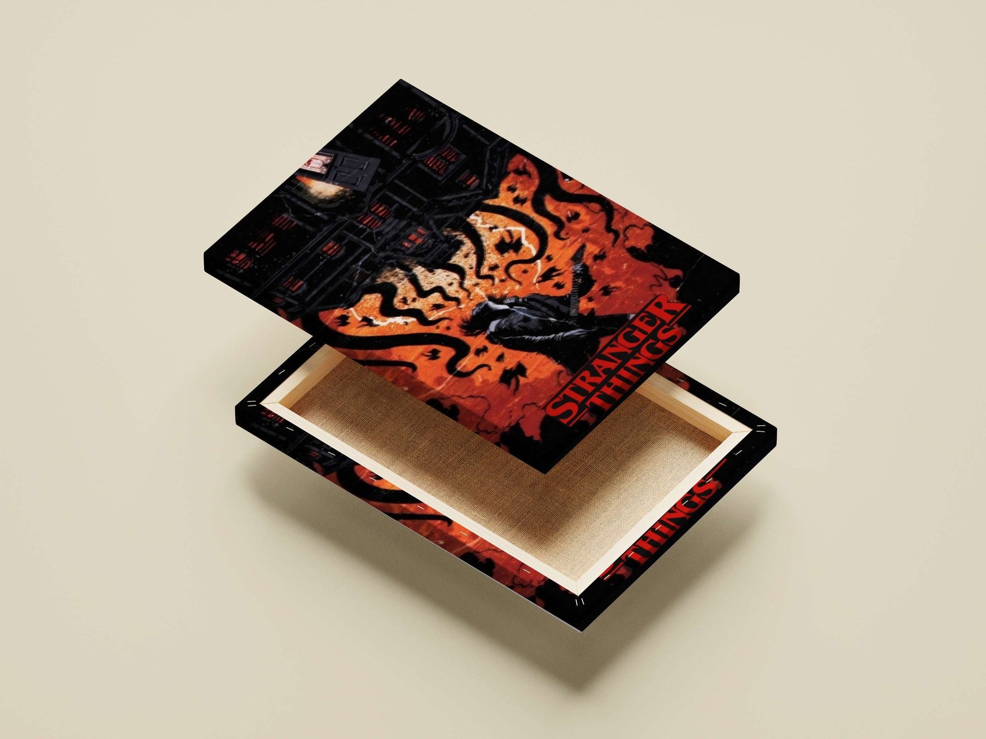 The TV series "Stranger Things" Eleven And The Upside Down - Stranger Things Poster