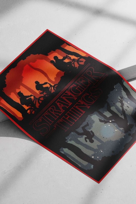 Stranger Things (franchise) Eleven - Vintage Retro Poster