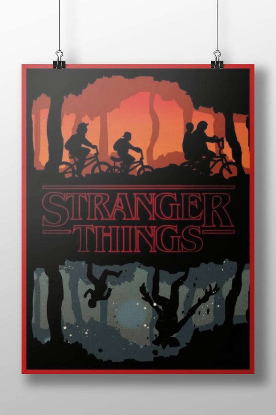 Stranger Things (franchise) Eleven - Vintage Retro Poster