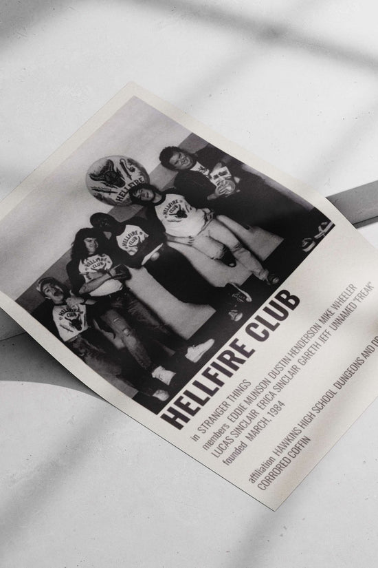 Hellfire Club from Stranger Things (real names: Eddie Munson, Dustin Henderson, Mike Wheeler, Lucas Sinclair,