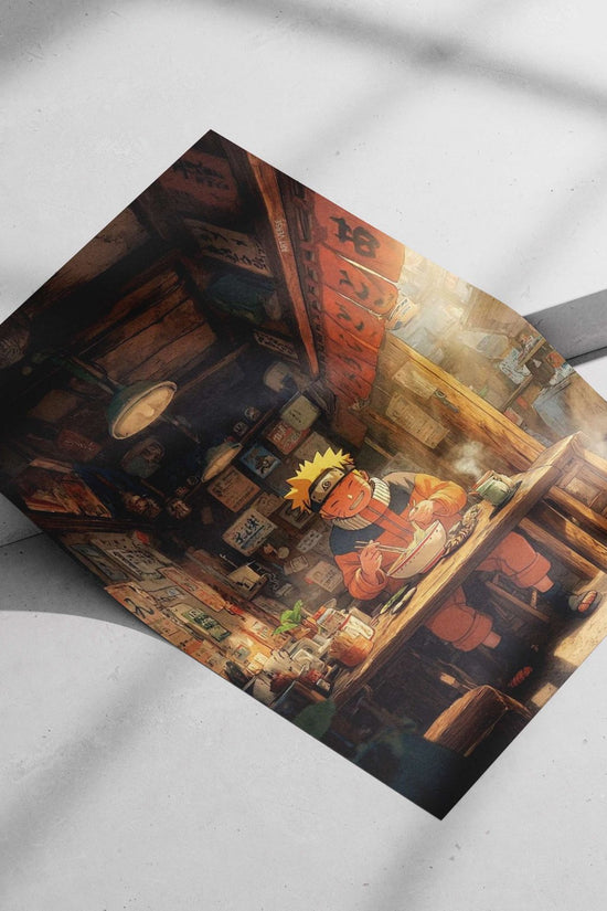 Naruto Uzumaki (Naruto franchise) Main Subject: Naruto Uzumaki (Naruto franchise) Matte poster print — Anime wall art India