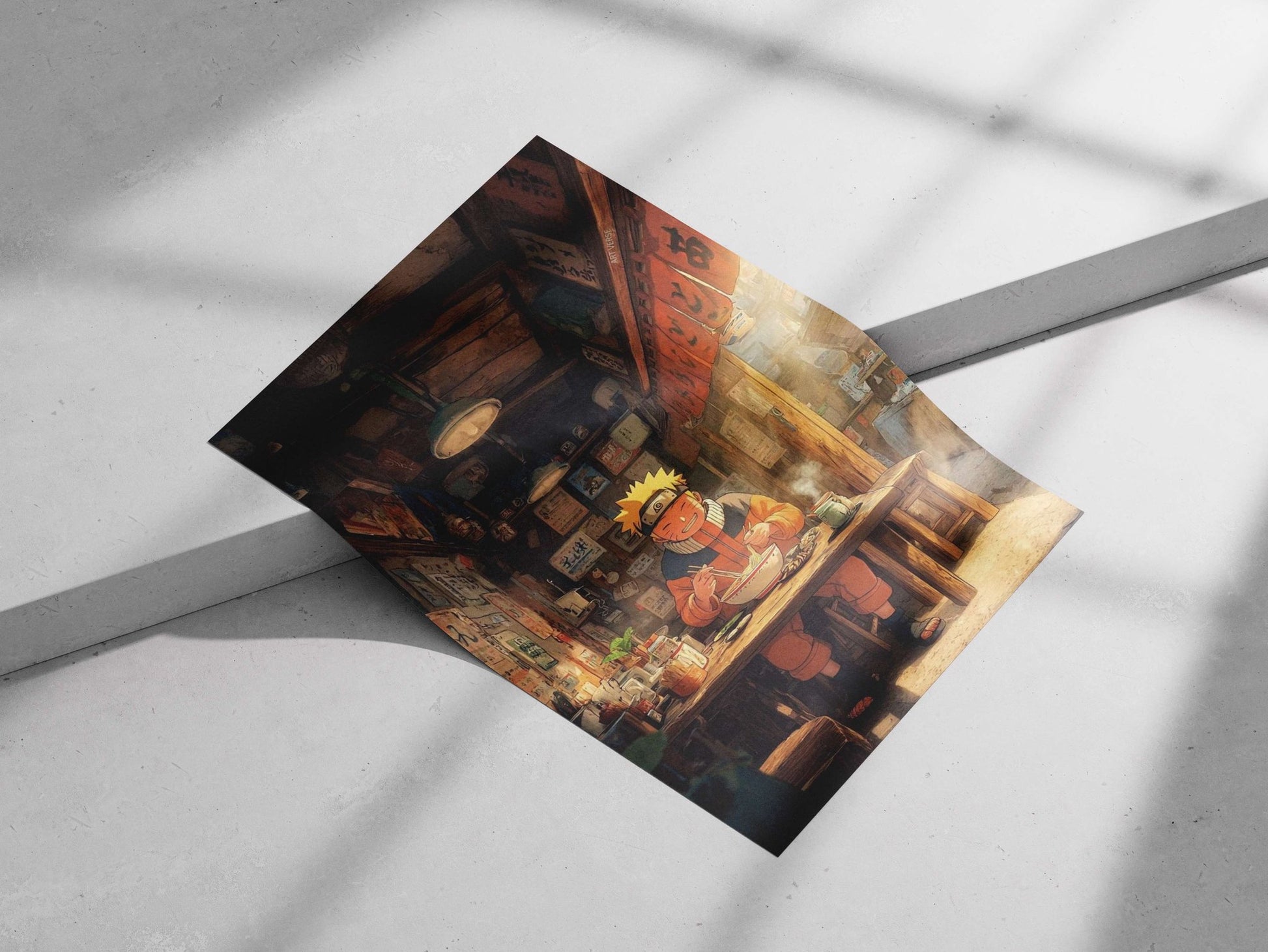 Naruto Uzumaki (Naruto franchise) Main Subject: Naruto Uzumaki (Naruto franchise) Matte poster print — Anime wall art India