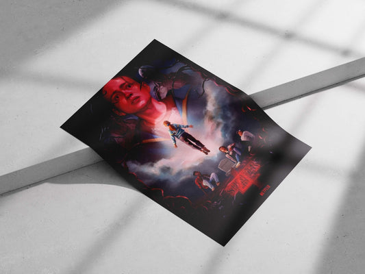 Stranger Things (Netflix series) [Will Byers - Haunted Woods Poster]