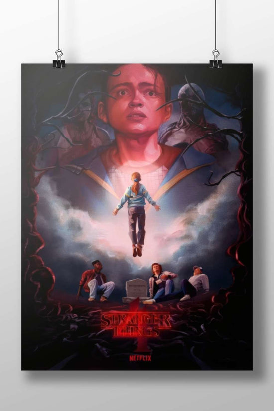 Stranger Things (Netflix series) [Will Byers - Haunted Woods Poster]