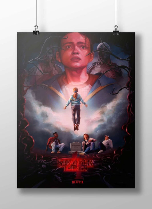 Stranger Things (Netflix series) [Will Byers - Haunted Woods Poster]