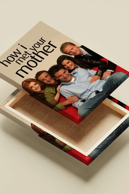 The TV series "How I Met Your Mother" Main Subject: The TV series "How I Met Your Mother" Canvas wall art — Series wall art